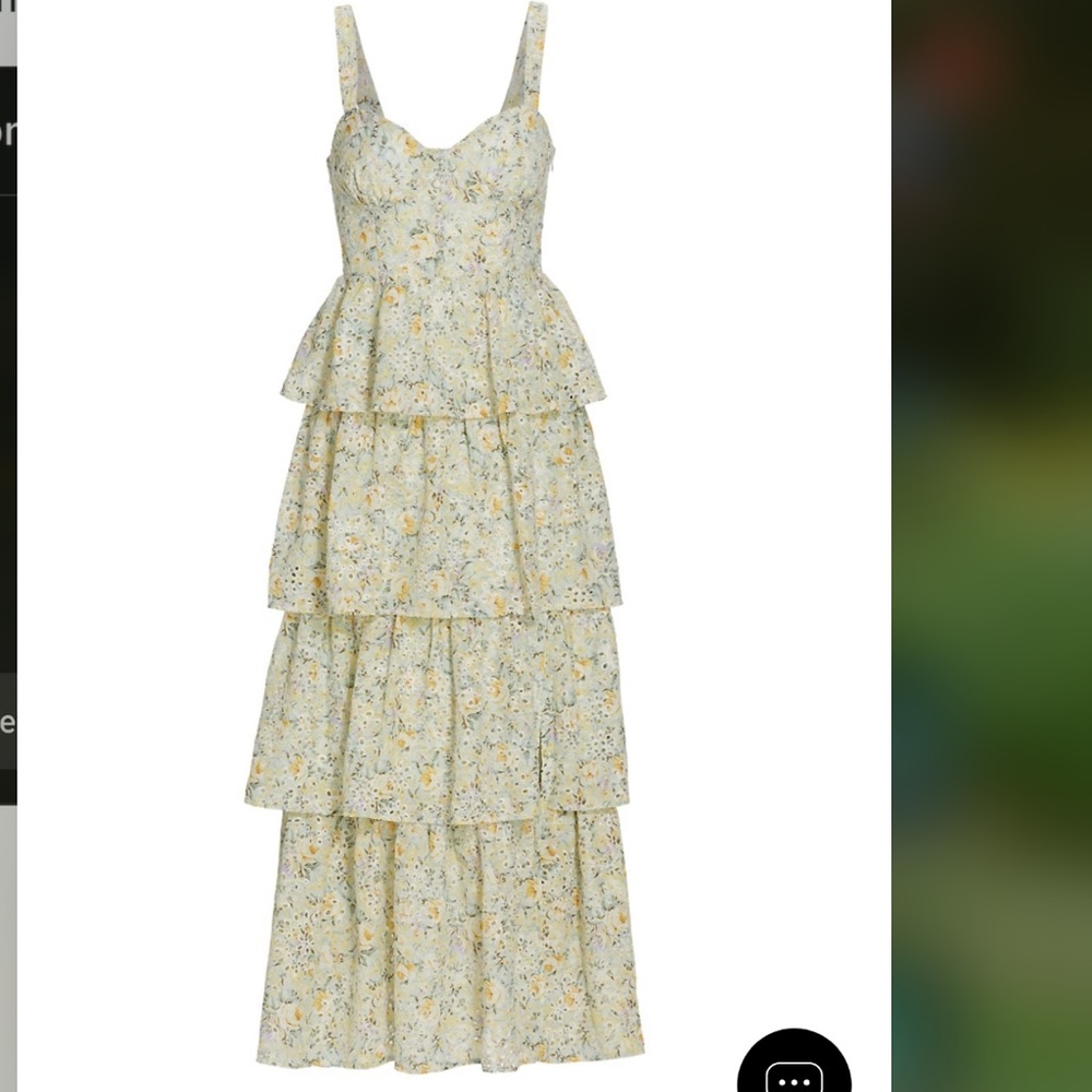 Astr the Label Midsummer Floral Tiered Dress